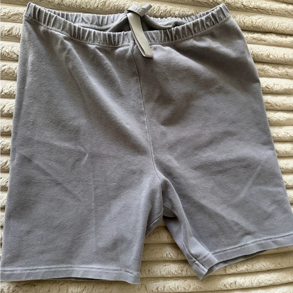 SKIMS Women's Light Gray Bike Shorts
